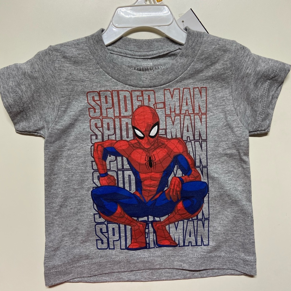Brand New Marvel Spiderman boys Tee short sleeves